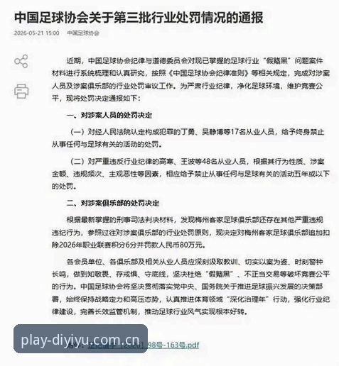第一娱乐畅玩攻略 从足协第三批禁足名单看足球乱象——在第一娱乐平台深度解读的实用指南